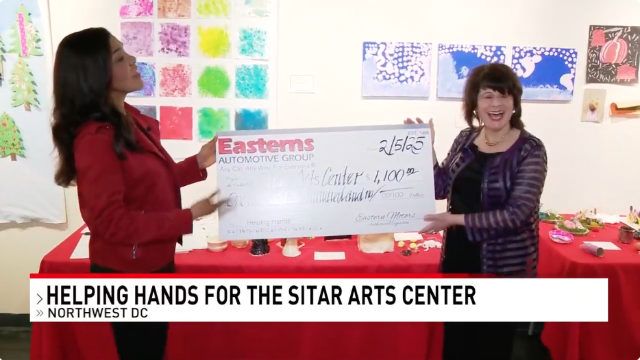 We teamed up with 7News DC for a Helping Hands segment to surprise the Sitar Arts Center, a nonprofit making the arts accessible to all children. Watch how our donation will support their mission and help expand creative opportunities: